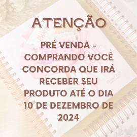 Pré venda- entrega até 10 de dezembro 2024